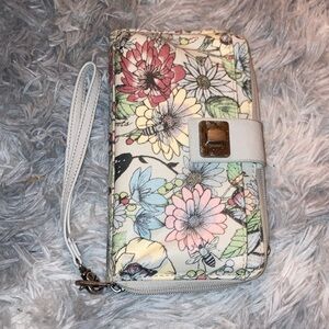 Sakroots flower print wallet